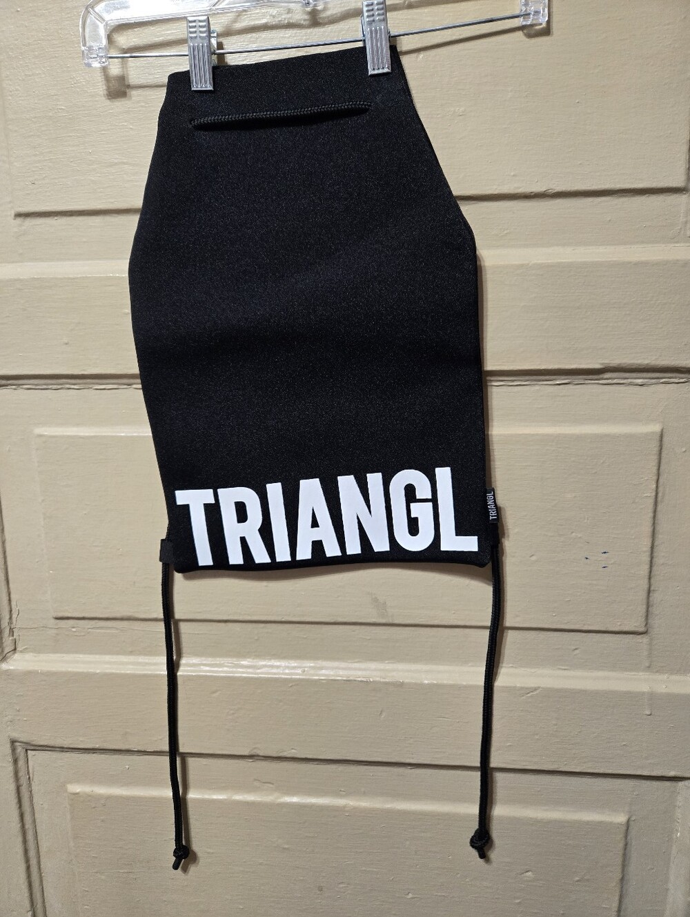 TRIANGL Swim Neoprene Bathing Suit Drawstring Bag EUC 16x11